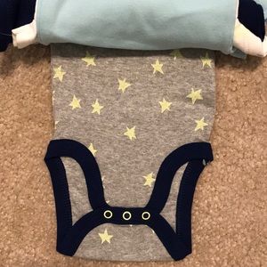 Cloud Island One Pieces - New w/ Tags Set of 4 NB onesie bodysuits So Cute! Cloud Island One Pieces - New w/ Tags Set of 4 NB onesie bodysuits So Cute!